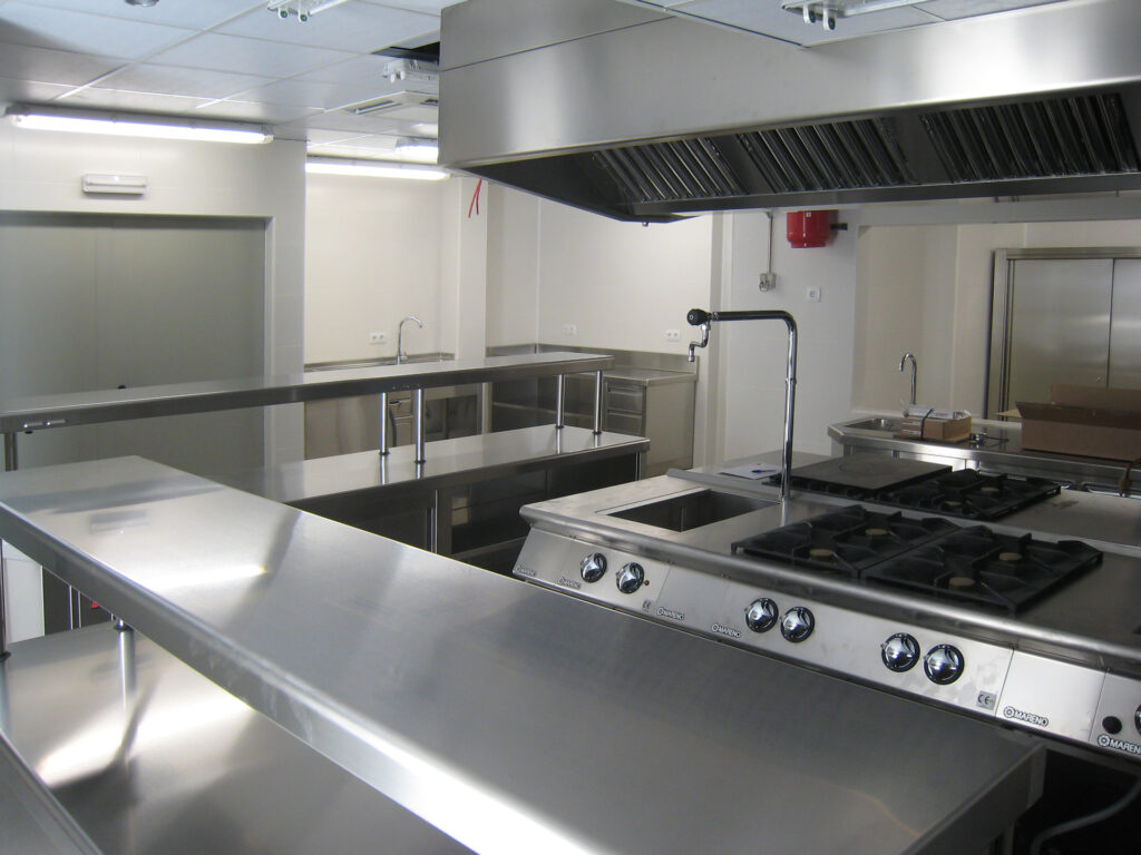 Vista cocina hotel Alma Burlada