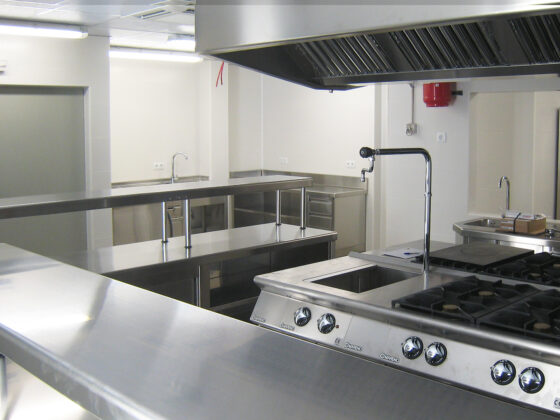 Cocina hotel alma burlada