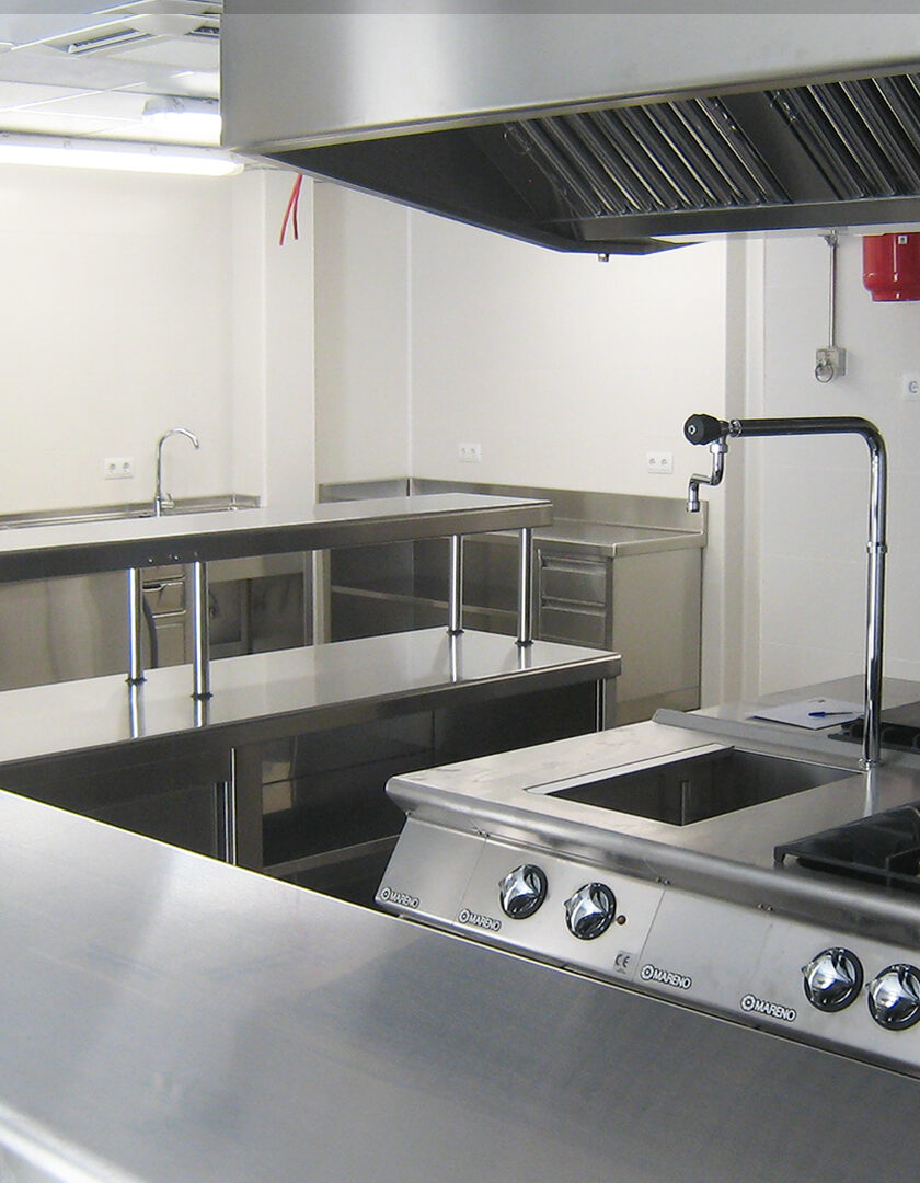 Cocina hotel alma burlada