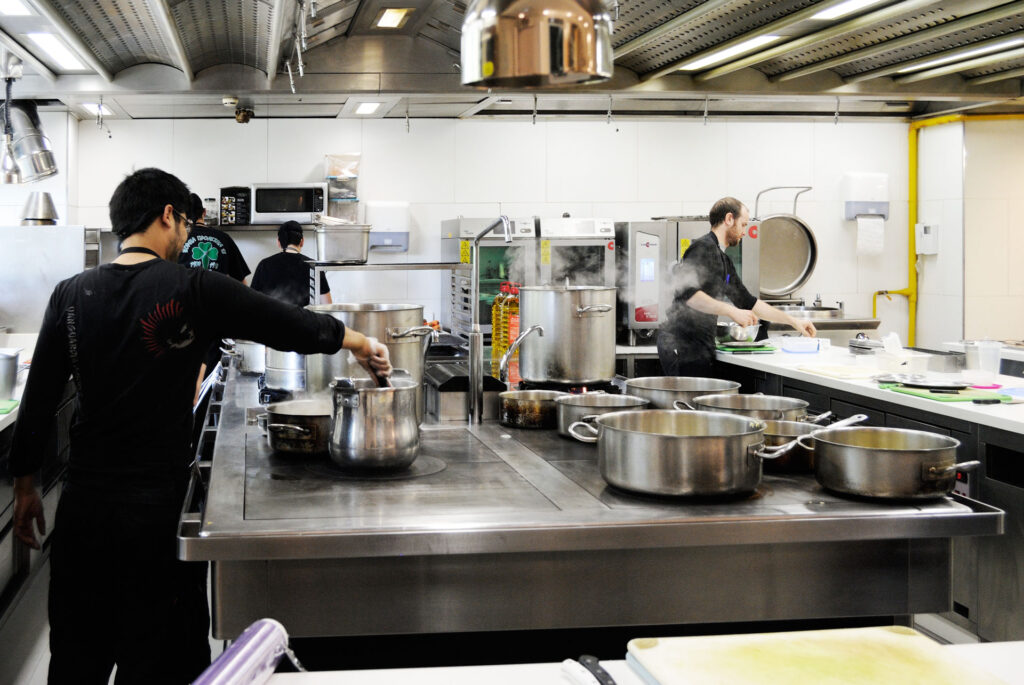 Fogones cocina Diverxo