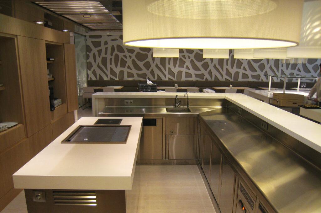 Vista cocina hotel NH Villa de Bilbao