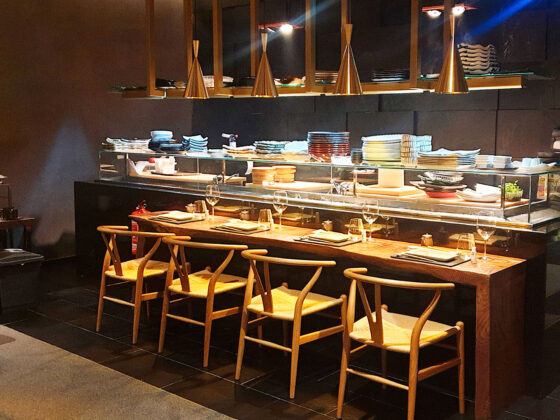 Expositor cocina Sushi Bilbao